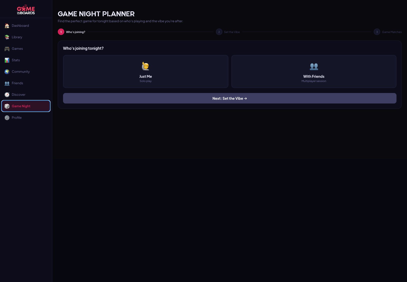 Game Night Planner